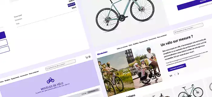 visuel représentant l’interface d’accueil du portail intranet