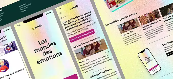 visuel représentant l’interface d’accueil du portail intranet